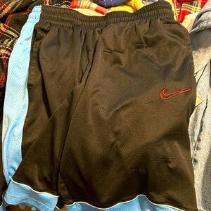 Used black basketball nike shorts
